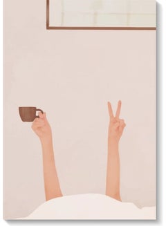 اشتري لوحة فنية بعنوان "Good Morning" متعدد الألوان 40x60سم في السعودية