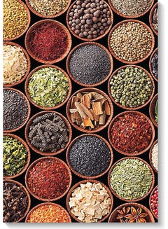 Buy Spices Wall Art Multicolour 40x60cm in UAE