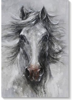 Buy Arabian Horse Wall Art multicolour 40x60cm in Saudi Arabia