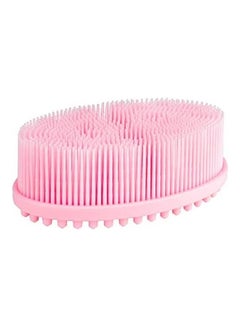 Buy Silicone Body Brush Pink 38inch in Saudi Arabia