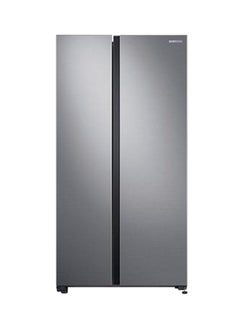 Buy Side By Side Refirgerator, 22.9 Cu.ft., Mono Cooling,  Power Freeze And Cool, Digital Inverter RS62R5001M9 Grey in Saudi Arabia