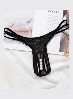 Women's Lady Lace Thong Sexy Lingerie Open Crotch Pearls G-Strings Funny  Underwear Hollow Pearl Massage Butterfly with Flower Women Sexy Underwear  Transparent Panties watermelon (RW2167) price in UAE,  UAE