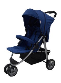 Buy High-Quality Comfort 3-Wheel Baby Stroller With Adjustable Reclining Backrest Seat in UAE
