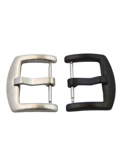 Buy Stainless Steel Pin Buckle Black in Saudi Arabia