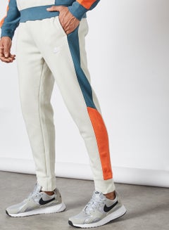 nsw club fleece jogger light bone white