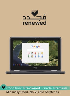 Buy Renewed - Chromebook 11 3189 2NN30 Convertible Laptop With 11.6-inch IPS Touchscreen Display, Intel Celeron Processor/4 GB RAM/16 GB eMMC/Intel HD 400 Graphics Black in UAE