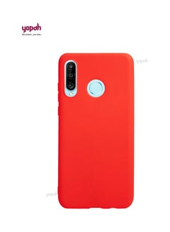 Buy Case Cover For Huawei P30 Lite Red in Saudi Arabia