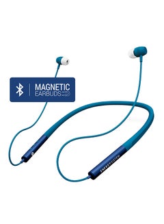 Buy Neckband 3 In-Ear Heaphones With Mic (Bluetooth, Neckband, Magnetic Earbuds, Rechargeable Battery) Blue in UAE