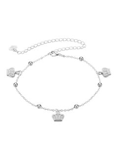 Buy Three Crown Pattern Anklet in UAE