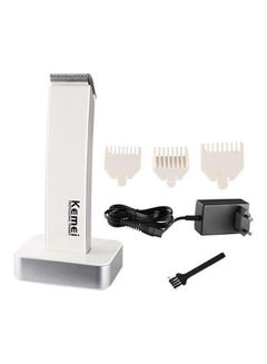 Buy Rechargeable Multi Function Trimmer White in Saudi Arabia
