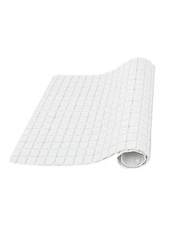 Buy Non-Slip Bath Mat White 35 x 78cm in UAE