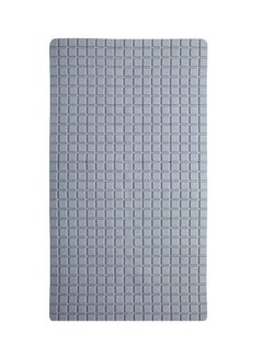 Buy Non-Slip Bath Mat Grey 35 x 78cm in UAE