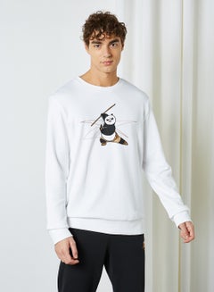 Buy Kung Fu Panda Sweatshirt White in UAE
