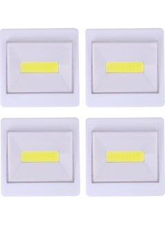 Buy 4-Piece Portable LED Switch Light Multicolour 22cm in Saudi Arabia