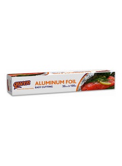 Buy Aluminium Foil With Cutter Silver 30x10000centimeter in Egypt