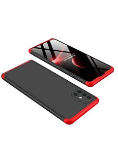Buy 360 Degree TPU Protective Case For Samsung Galaxy A51 Black/Red in Saudi Arabia