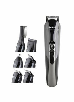 Buy 6 In 1 Super Grooming Kit Hair Trimmer Black in Saudi Arabia