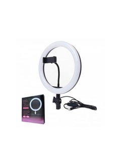 Buy 8W Photography LED Ring Light Black/White in Egypt