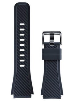 Buy Classic Belt Smartwatch Strap Band For Samsung Galaxy Watch 46/Huawei Watch Gt1&2/Honor Magic 2/Fossil Gen 4&5 22mm Dark Blue in Saudi Arabia