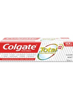 Buy Total 12 Clean Mint Toothpaste Multicolor 100ml in Saudi Arabia