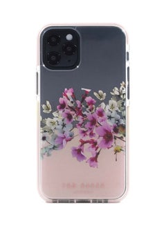 Buy Anti-Shock Floral Case Cover For iPhone 12 Mini Multicolour in UAE