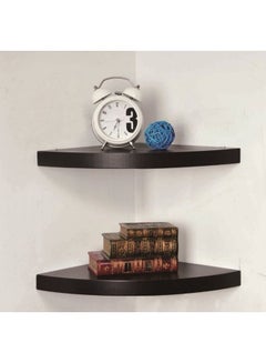 Buy Corner Wall Shelves Black 19.5*19.5*3 cm
29.5*29.5*3 cm in Saudi Arabia