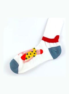 Buy Pair Of  Cotton Socks multicolour in Saudi Arabia