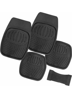 Buy 5-Piece High Edges Car Floor Mat in Egypt