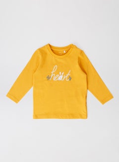 Buy Baby Printed Long Sleeve T-Shirt Sunflower(16- in UAE