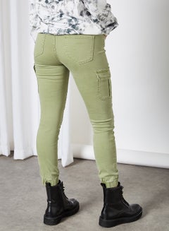 skinny cropped cargo pants