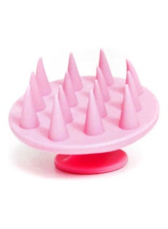 Buy Hair And Scalp Massage Brush Sillicone Pink in Egypt