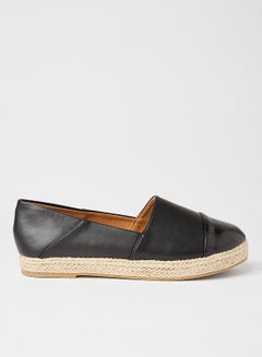 Buy Raymond Faux Leather Slip-Ons Black in Egypt