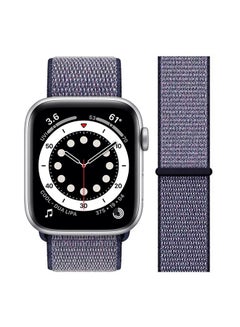 Buy Replacement Band For Apple Watch Series 6/SE/5/4/3/2/1 Midnight Blue in Saudi Arabia