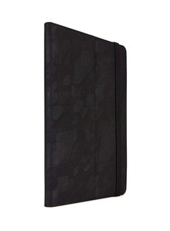 Buy Universal Super Fit Folio Case For 9-10 Inches Tablets Black in UAE