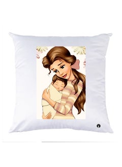 Buy Printed Pillow polyester Multicolour 30x30cm in UAE