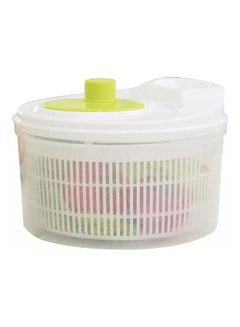 Buy Salad Spinner green/white 22x22x13cm in UAE