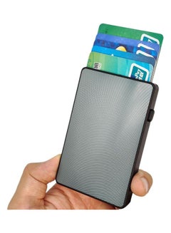 Buy RFID Blocking Credit Card Box Grey in Saudi Arabia