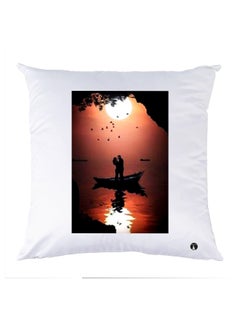 Buy Printed Decorative Pillow Multicolour 30x30cm in UAE