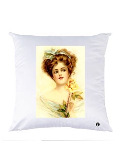 Buy Printed Decorative Pillow Multicolour 30x30cm in UAE