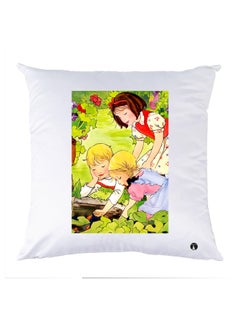 Buy Printed Decorative Pillow Multicolour 30x30cm in UAE