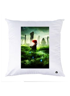 Buy Printed Decorative Pillow Multicolour 30x30cm in UAE