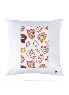 Buy Printed Decorative Pillow Multicolour 30x30cm in UAE