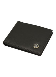 Buy Men Leather Wallet Black in Saudi Arabia