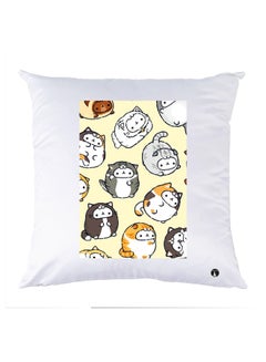 Buy Printed Decorative Pillow Multicolour 30x30cm in UAE