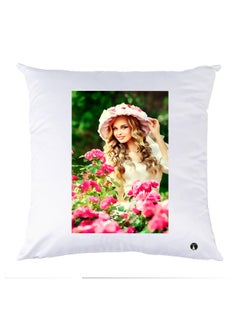 Buy Printed Decorative Pillow Multicolour 30x30cm in UAE