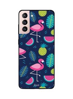 Buy Printed Case Cover For Samsung Galaxy S21 6.2 Inch Multicolour in Egypt