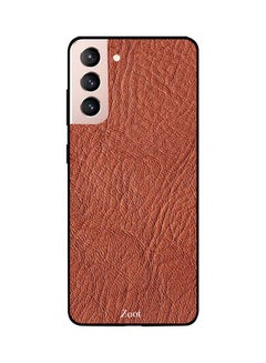 Buy Case Cover For Samsung Galaxy S21 Brown in Egypt