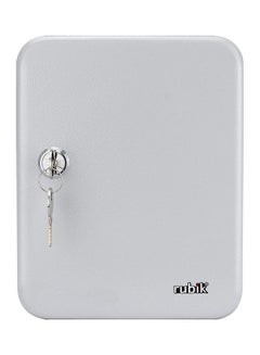 Buy Wall Mount Safe Box With Key Lock White 20x16cm in Saudi Arabia