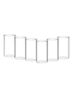 Buy 6-Piece Vision Large Glass Set Clear in UAE