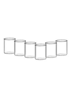 Buy 6-Piece Vision Juice Glass Set Clear in Saudi Arabia